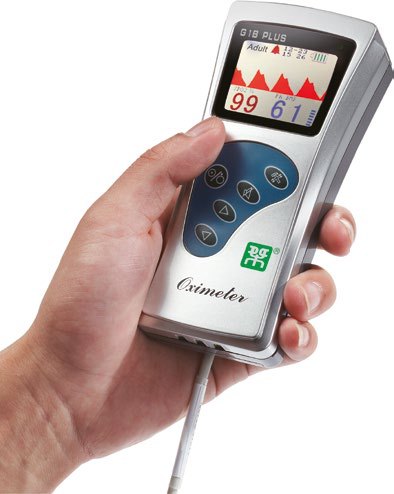 G1B — Oxímetro de Pulso Portátil/Mesa